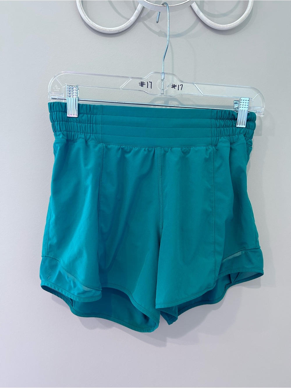 Lululemon Hotty Hots Teal Women’s Athletic Running Shorts